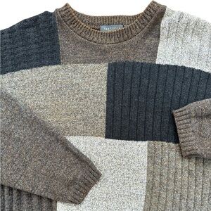 Vintage Van Heusen Grandpa Cosby Style Sweater Men’s Size XL USA Made Multicolor